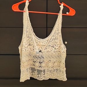 Urban outfitters kimchi blue lace top